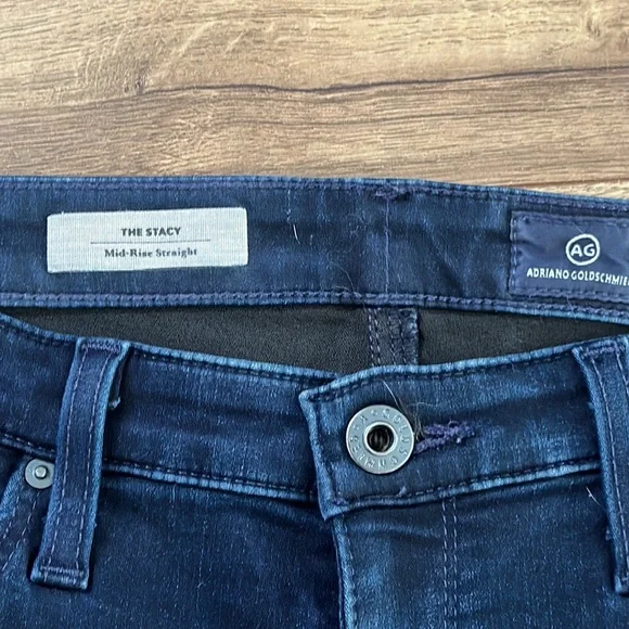 AG Adriano Goldschmied Cropped Stacy Jeans Boot Cut - Picture 3 of 8